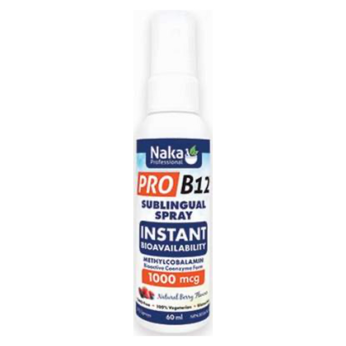 Pro B12 1000mcg Sublingual Spray 60ml Naka