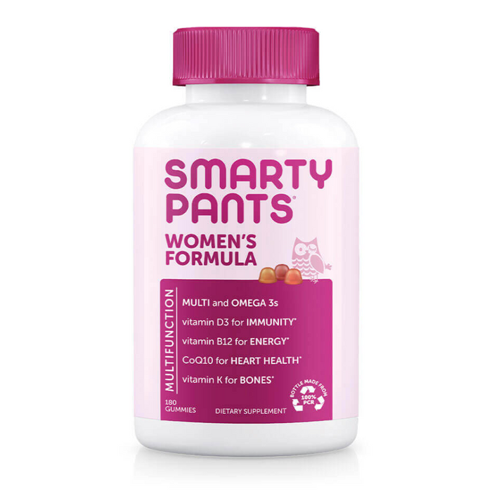 Smarty Pants Women's Formula Multivitamin + Omega-3 180 Gummies
