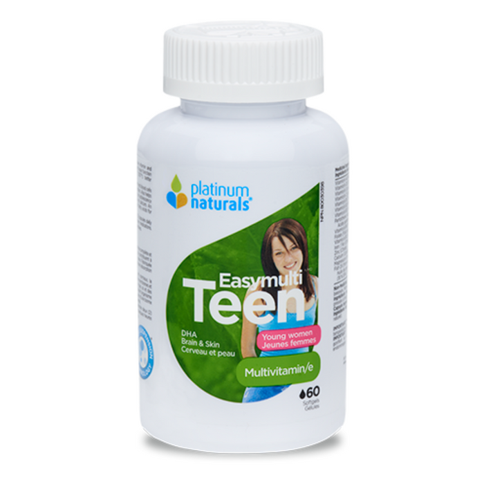 Easymulti Teen Multivitamin for Young Women Platinum Naturals