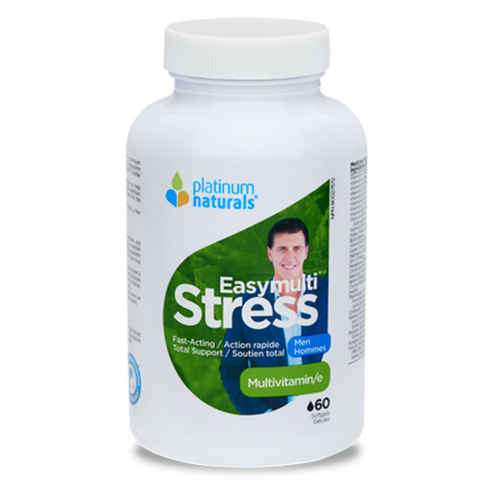Easymulti Stress Multivitamin for Men Platinum Naturals