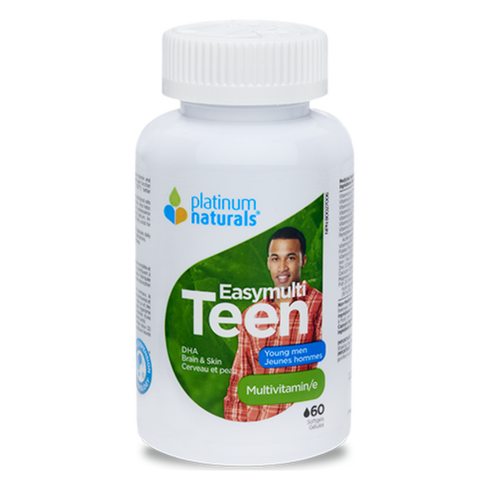 Easymulti Teen Multivitamin for Young Men Platinum Naturals