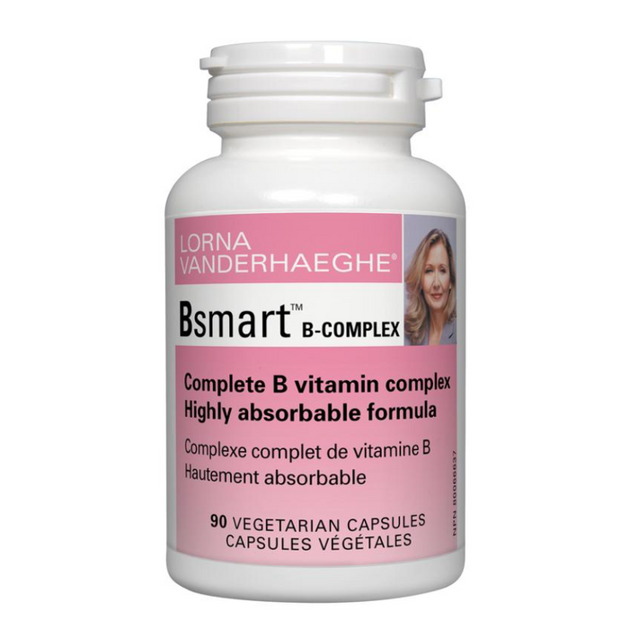 Bsmart Complete B Vitamin Complex 90 Capsules Lorna Vanderhaeghe