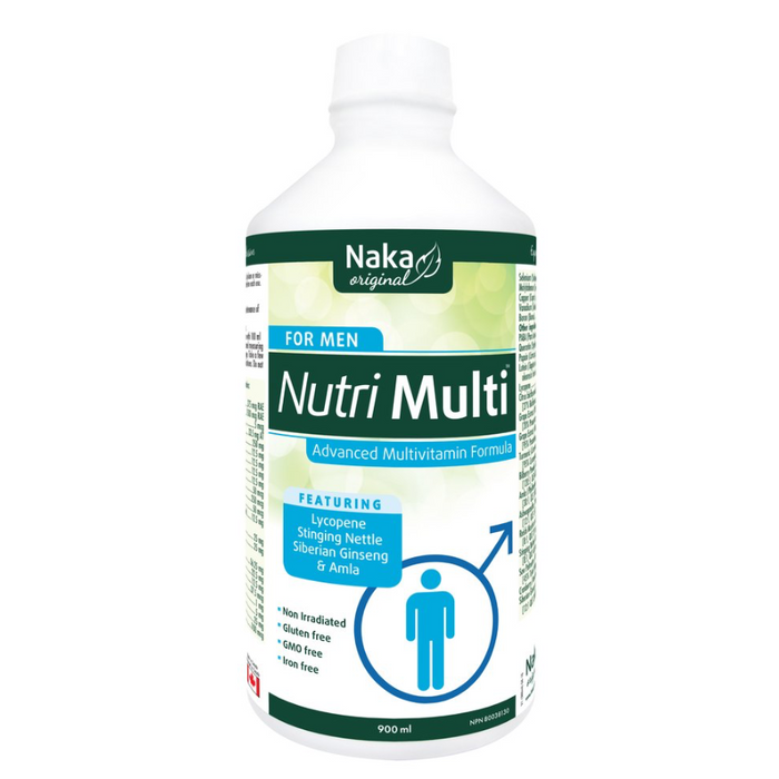 Nutri Multi Advanced Liquid Multivitamin Formula for Men 900ml Naka
