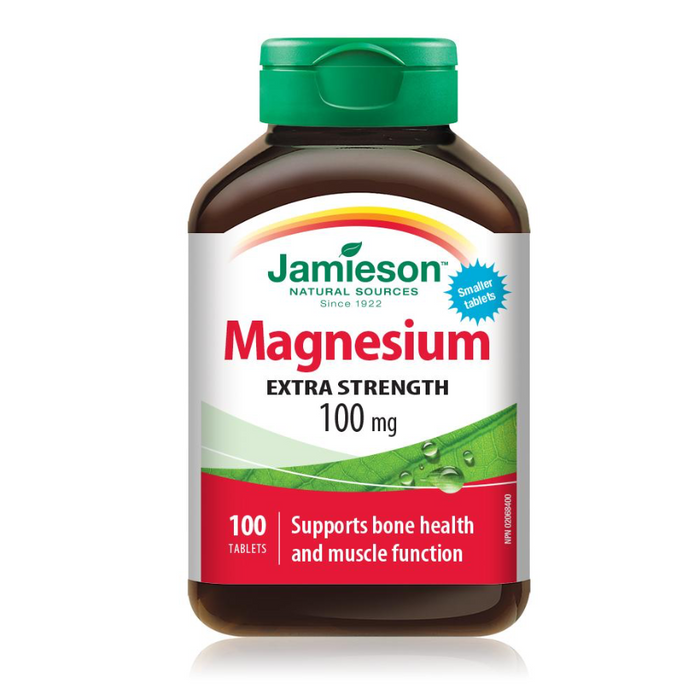 Magnesium Extra Strength 100mg 100 Tablets Jamieson