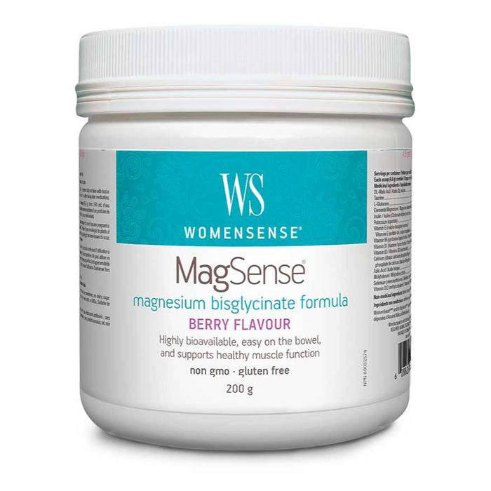 MagSense Magnesium Bisglycinate Formula Berry Flavour WomenSense