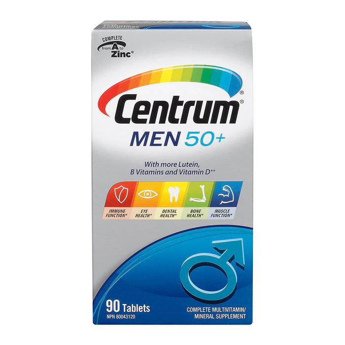 Centrum Men 50+ Complete Multivitamin 90 Tablets