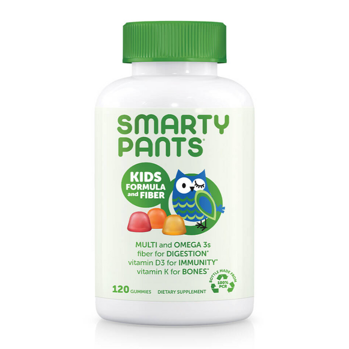 Smarty Pants Kids Complete Multivitamin Plus Fiber 120 Gummies