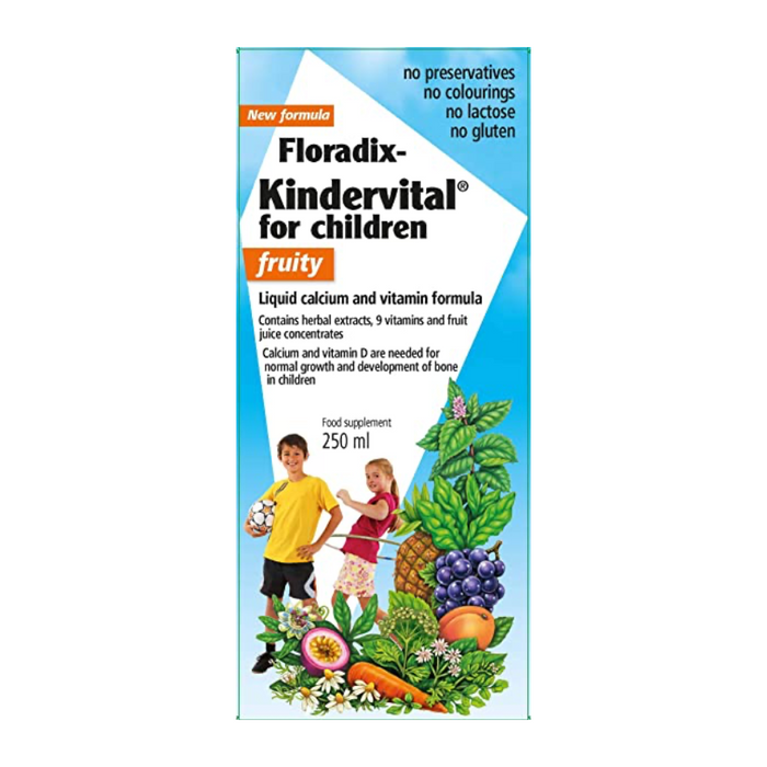 Floradix Kindervital Liquid Multivitamin for Children 250ml