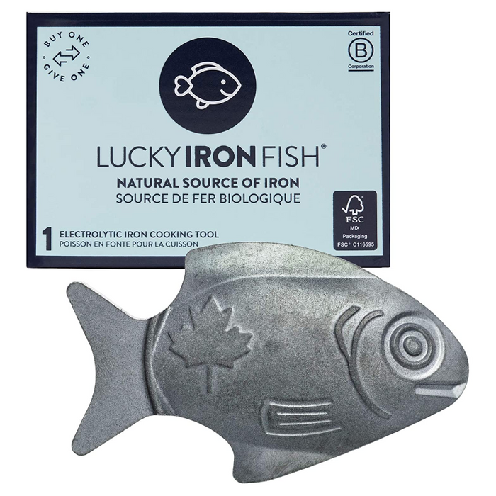 Lucky Iron Fish 1 Cast Iron Cooking Tool Natural Source of Iron