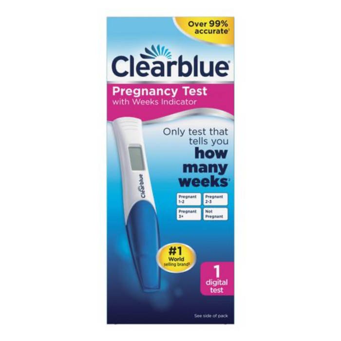 Clearblue Pregnancy Test with Weeks Indicator 1 Digital Test