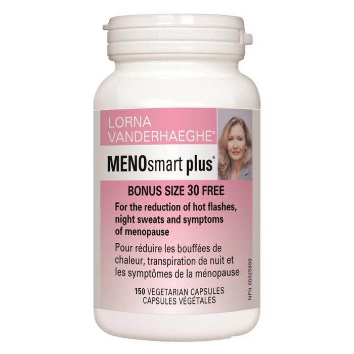 MENOsmart Plus 150 Capsules Lorna Vanderhaeghe