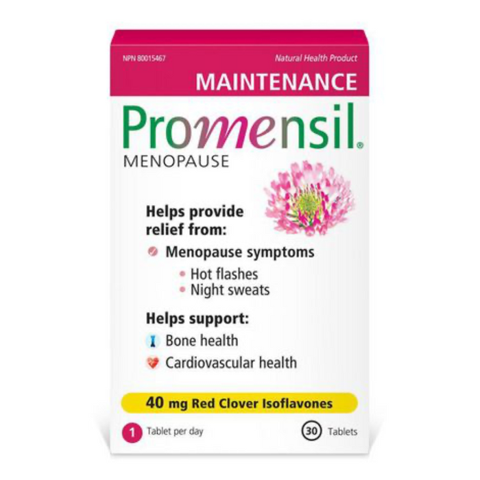 Promensil Menopause 40mg Red Clover Isoflavones 30 Tablets