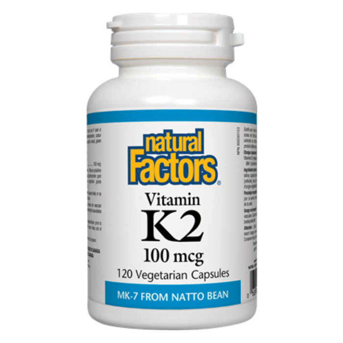 Vitamin K2 100mcg Capsules Natural Factors