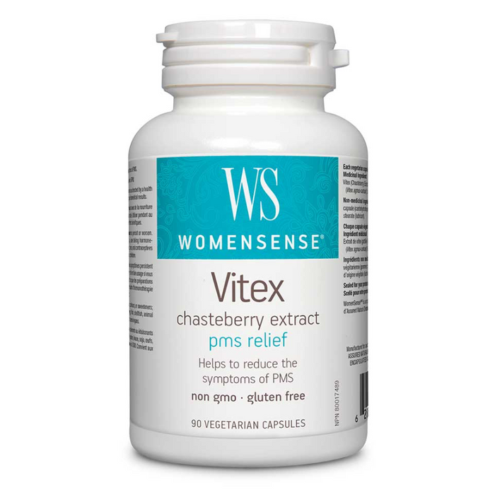 Vitex Chasteberry Extract PMS Relief 90 Capsules WomenSense
