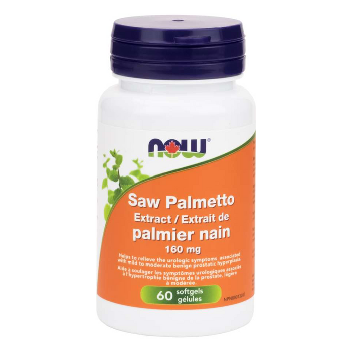 Saw Palmetto Extract 160mg Softgels Now Foods