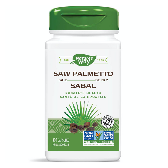 Saw Palmetto Berry 100 Capsules Nature's Way