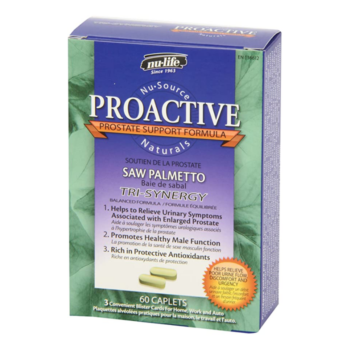 Proactive Saw Palmetto Prostate Support Nu-Life