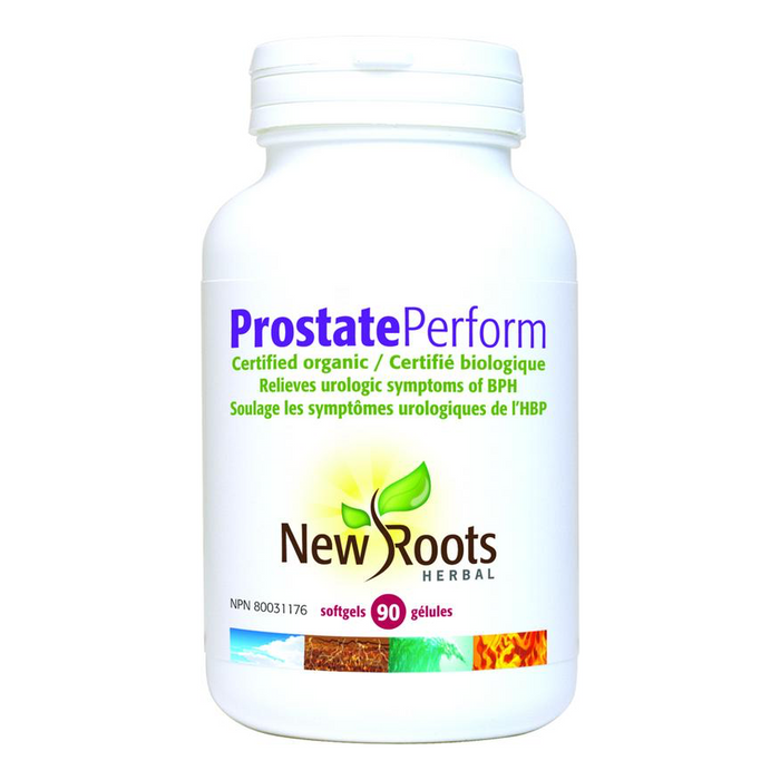 Prostate Perform for Symptoms of BPH 90 Softgels New Roots Herbal