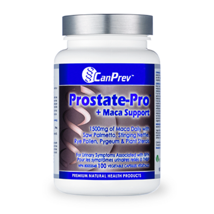 Prostate-Pro + Maca Support 100 Capsules CanPrev
