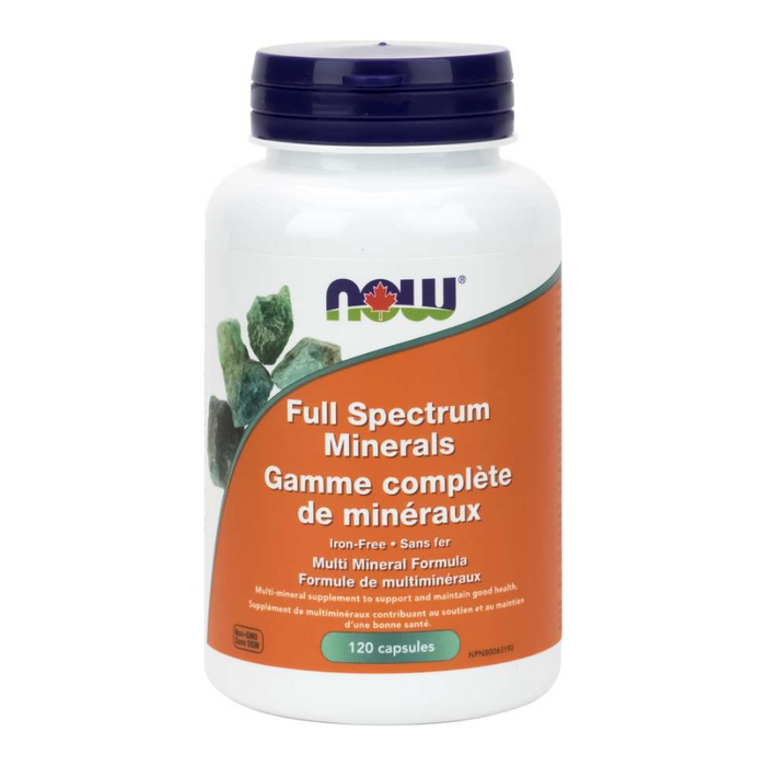Full Spectrum Minerals Multi Mineral Formula 120 Capsules Now Foods