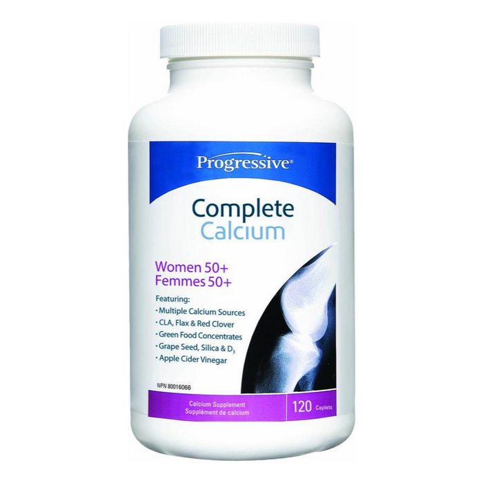 Complete Calcium for Women 50+ 120 Capsules Progressive