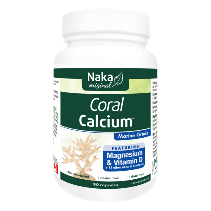 Coral Calcium With Magnesium & Vitamin D Capsules Naka
