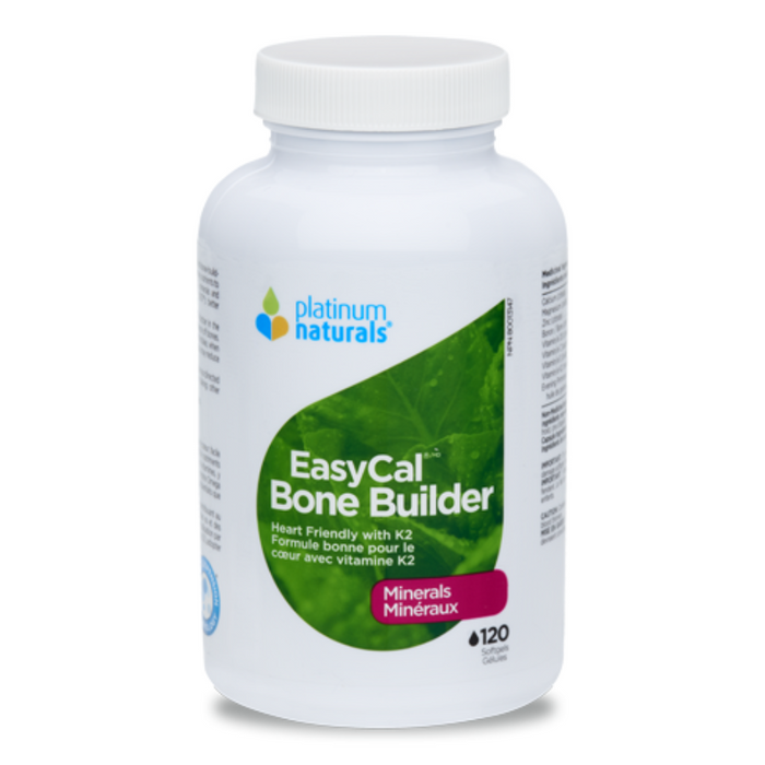 EasyCal Bone Builder Minerals 120 Softgels Platinum Naturals