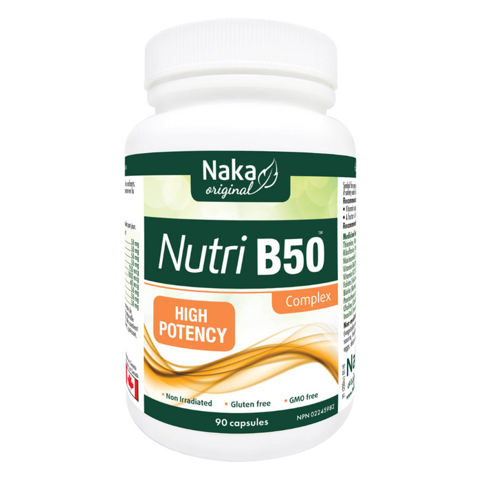 Nutri B50 Complex 90 Capsules Naka