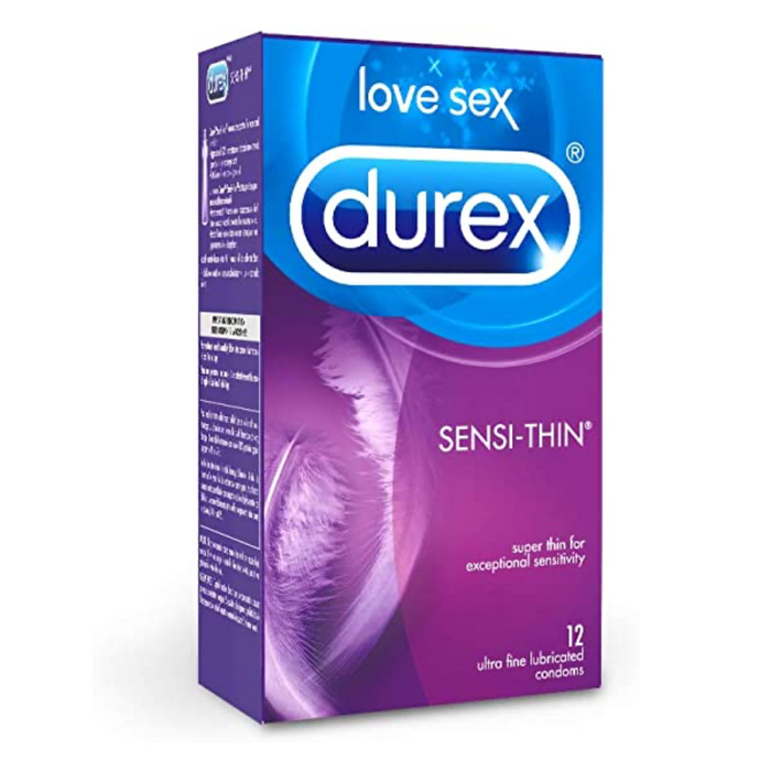 Durex Sensi-Thin 12 Ultra Fine Lubricated Condoms