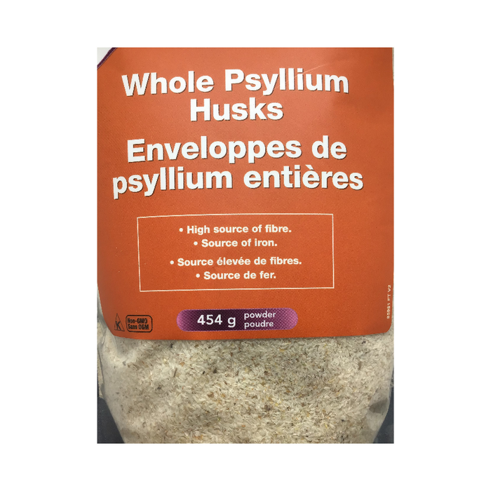 Whole Psyllium Husks 454g Now