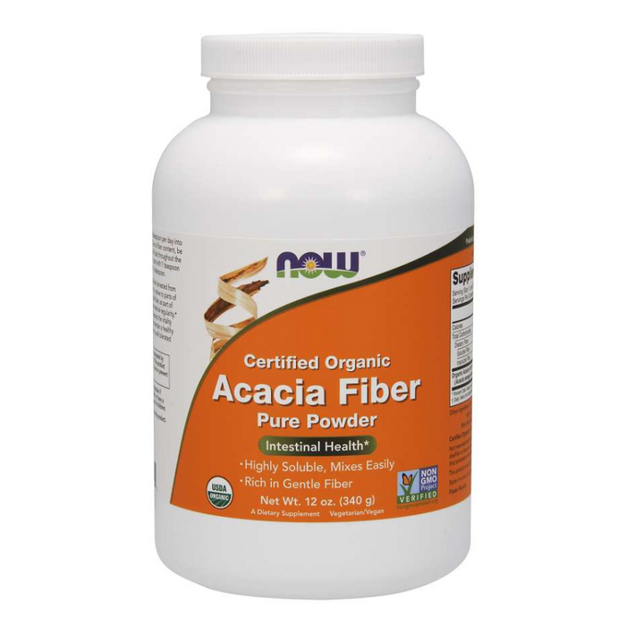 Organic Acacia Fibre 340g Powder Now