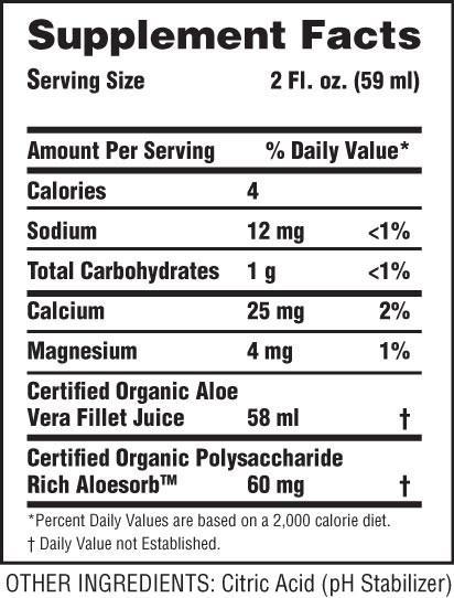 Preservative Free Aloe Vera Juice 946ml Lily of the Desert