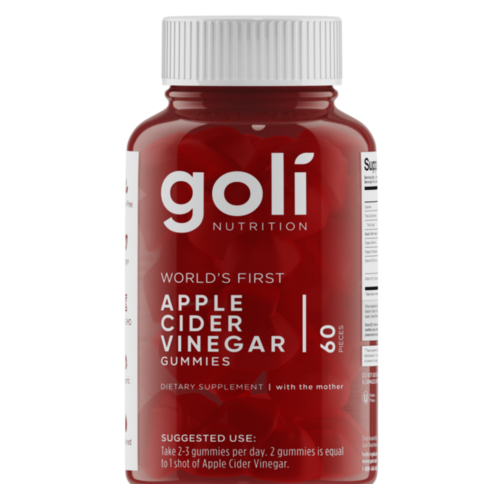 Goli Apple Cider Vinegar Gummies 60 Servings