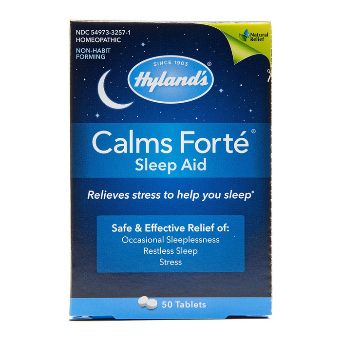 Hyland's Calms Forte Homeopathic Sleep Aid 50 Tablets