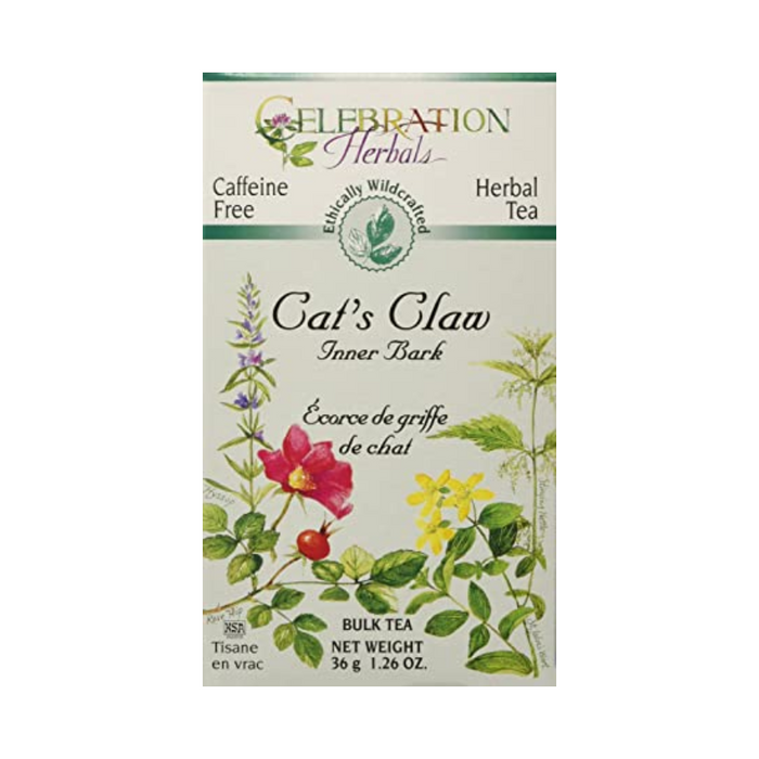 Cat's Claw Inner Bark Herbal Tea Bulk Tea Celebration Herbals
