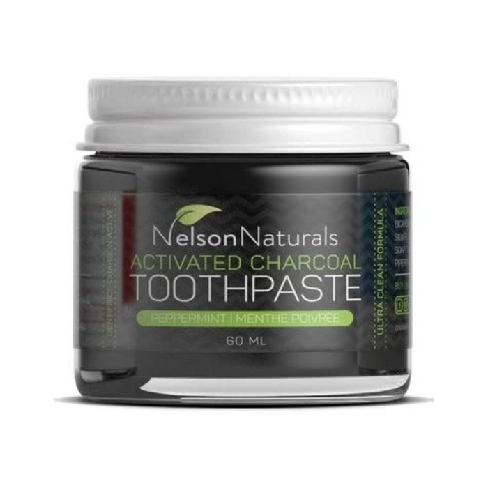 Nelson Naturals Activated Charcoal Toothpaste