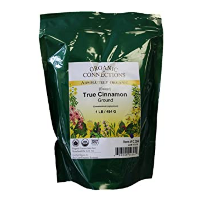 Ground True Ceylon Cinnamon 1lb Organic Connections