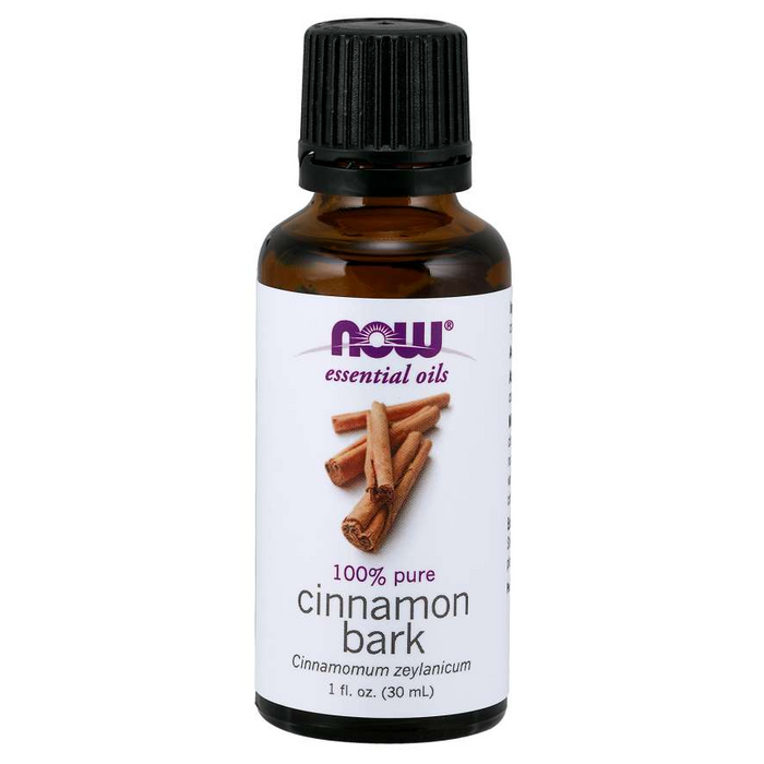 Cinnamon Bark 100% Pure Essential Oil 30ml Now Foods