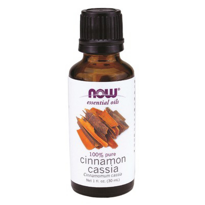 Cinnamon Cassia 100% Pure Essential Oil 30ml Now Foods