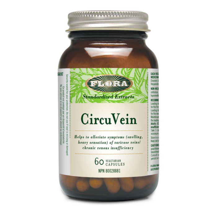 CircuVein for Varicose Veins 60 Capsules Flora