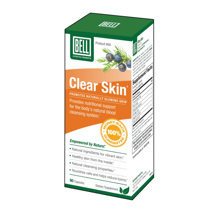 Clear Skin 90 Capsules Bell Lifestyle