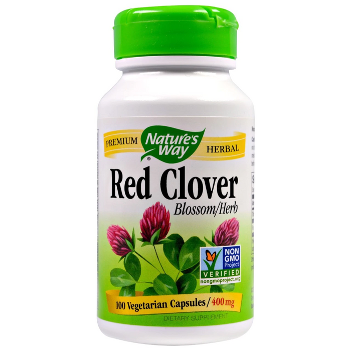 Red Clover Blossom 400mg 100 Capsules Nature's Way