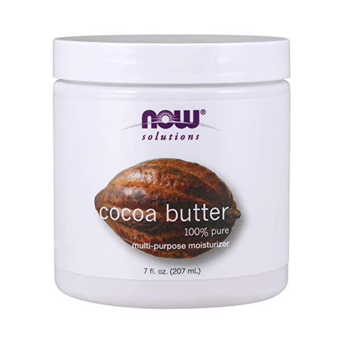 Cocoa Butter Multi-Purpose Moisturizer 207ml Now Foods