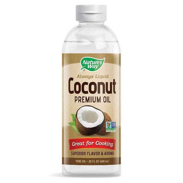 Liquid Coconut Oil 600ml Nature's Way