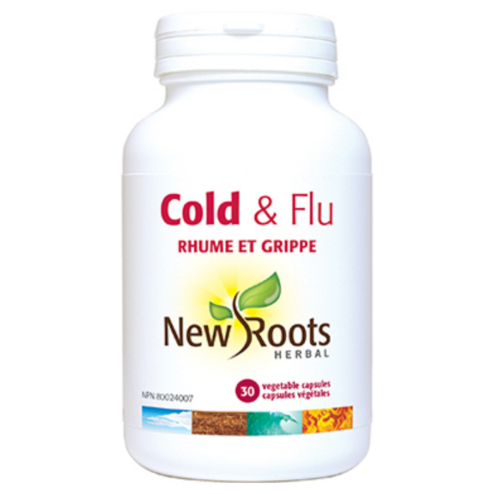 Cold & Flu Vegetable Caps New Roots Herbal