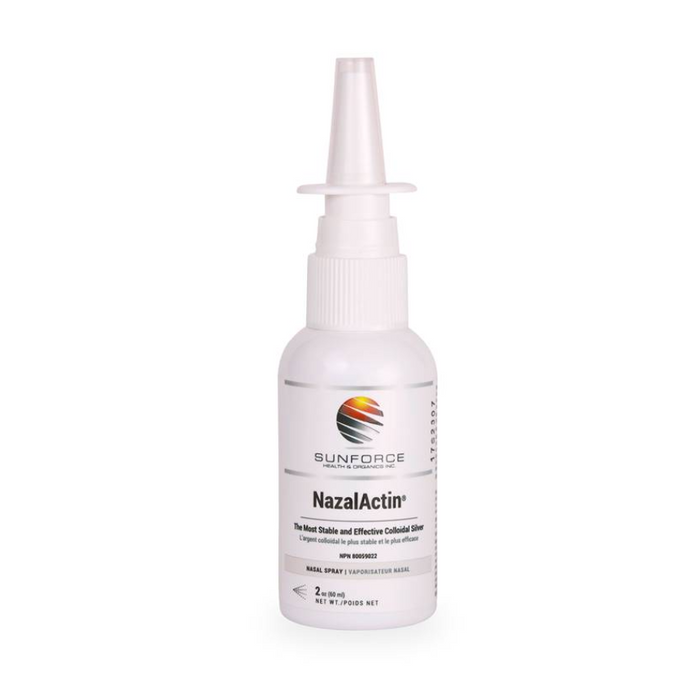 NazalActin Colloidal Silver Spray 60ml Sunforce