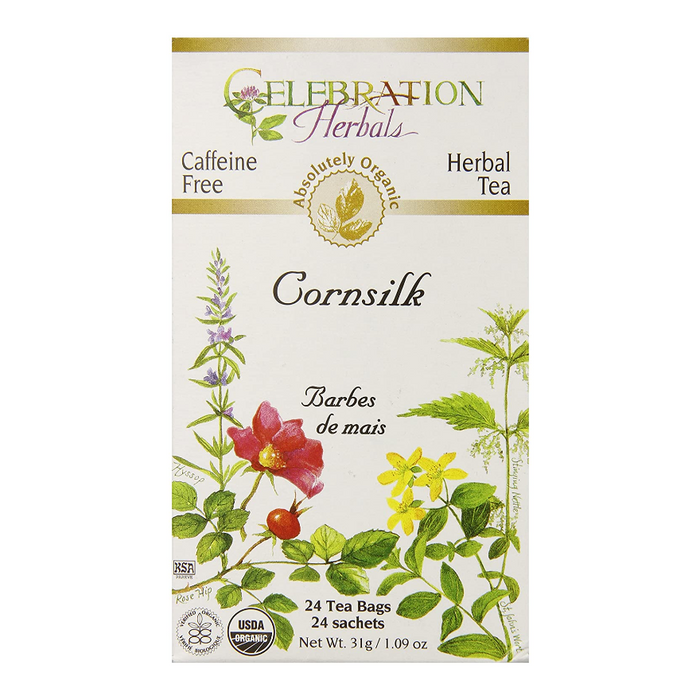 Cornsilk Herbal Tea 24 Tea Bags Celebration Herbals