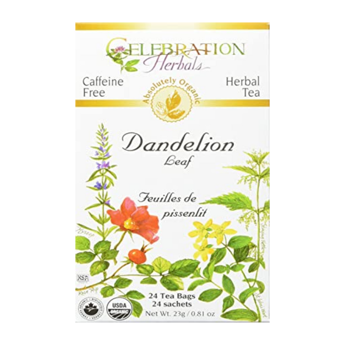 Dandelion Leaf Herbal Tea 24 Tea Bags Celebration Herbals