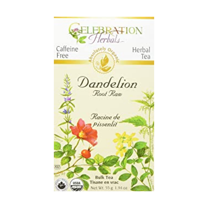 Dandelion Root Raw Herbal Tea Bulk Pack Celebration Herbals