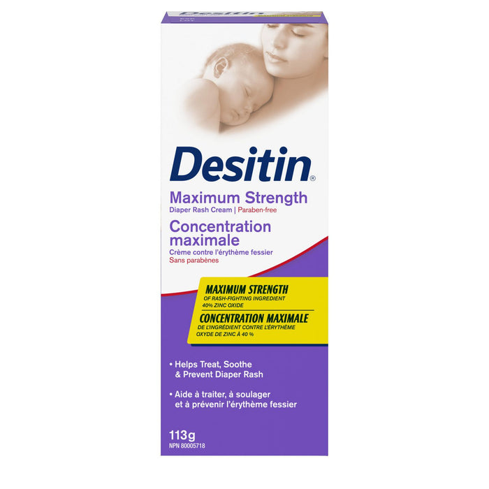 Desitin Maximum Strength Diaper Rash Cream 113g